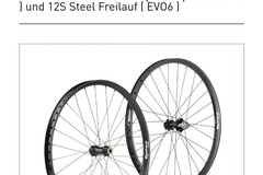 sell: Syntace W33I LAUFRADSATZ 29"/27.5"